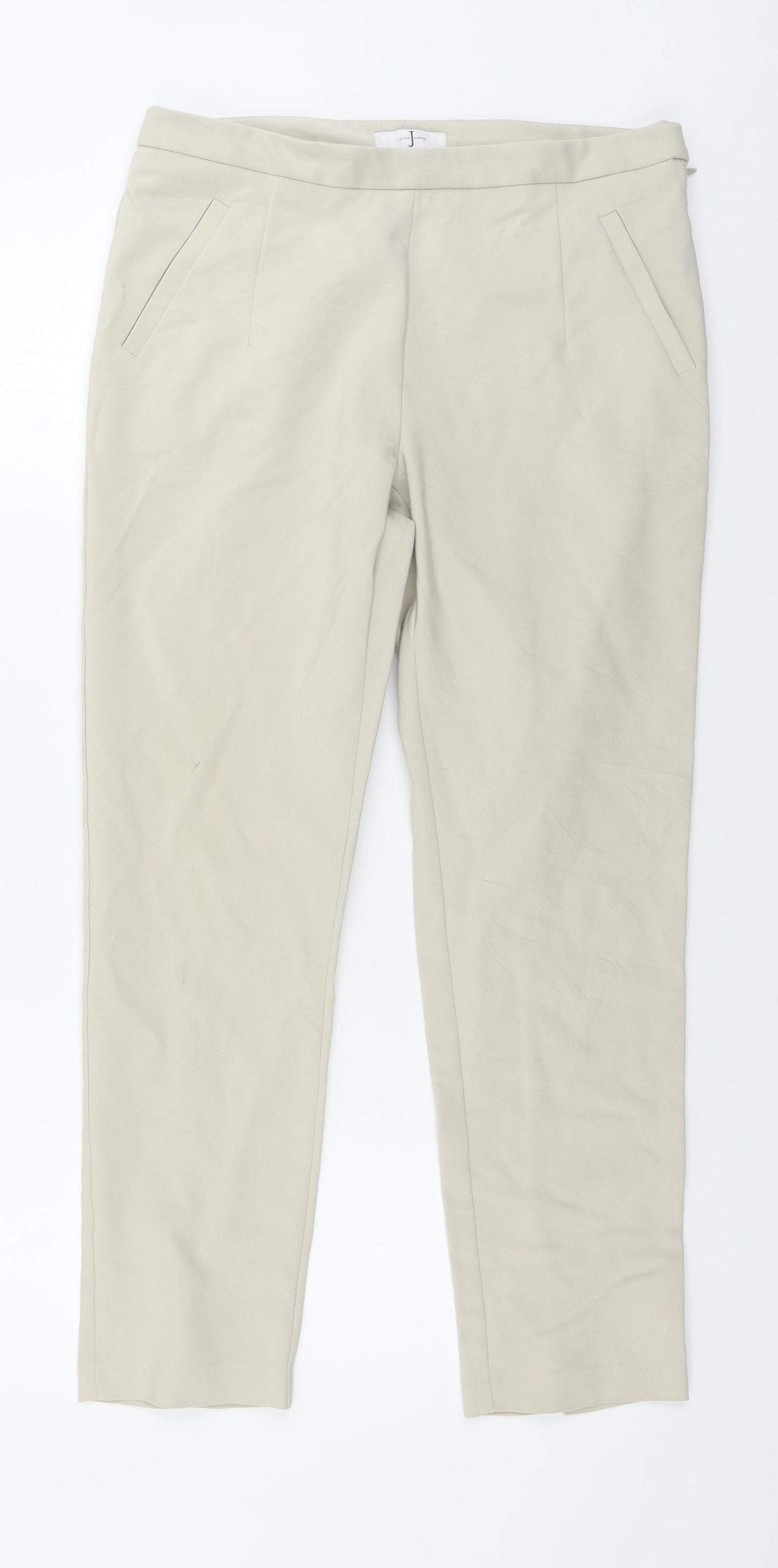 Jasper Conran  Womens Beige   Trousers  Size 12 L26 in