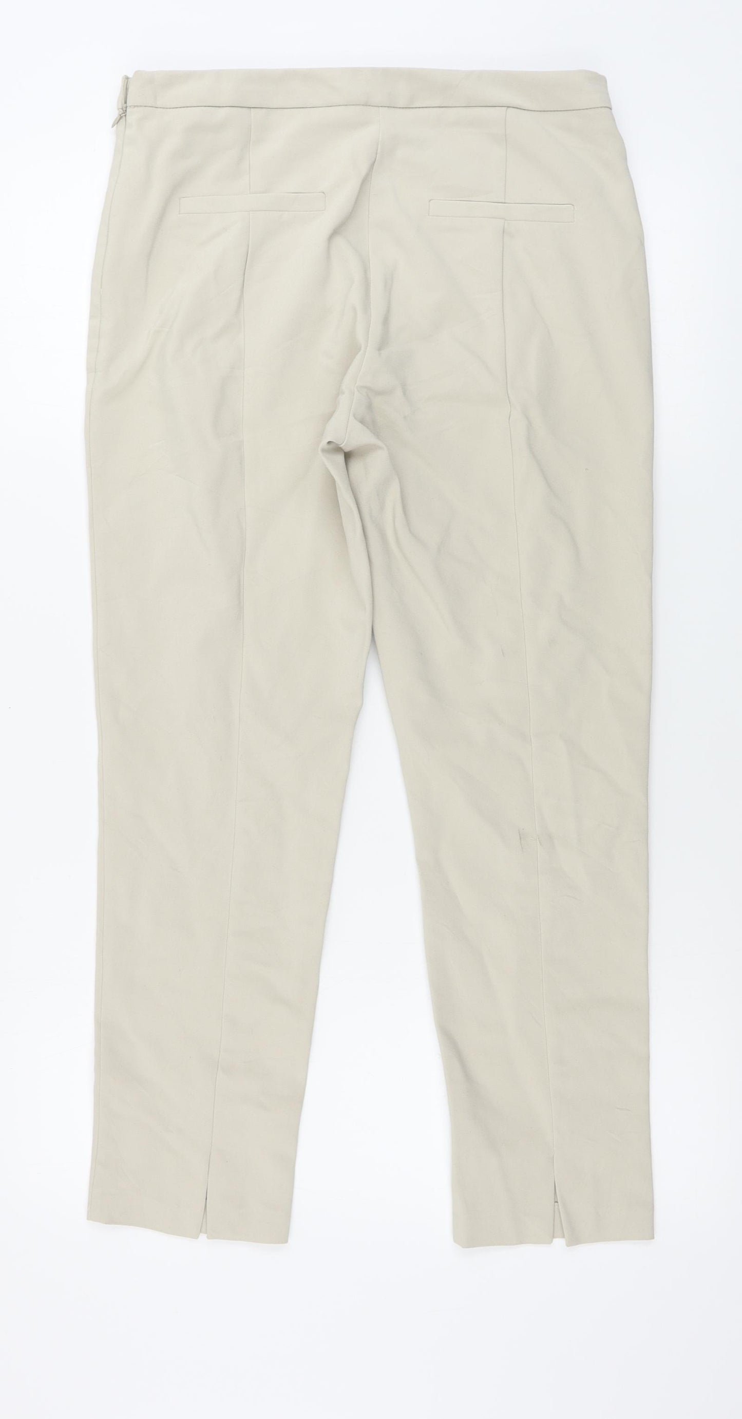Jasper Conran  Womens Beige   Trousers  Size 12 L26 in