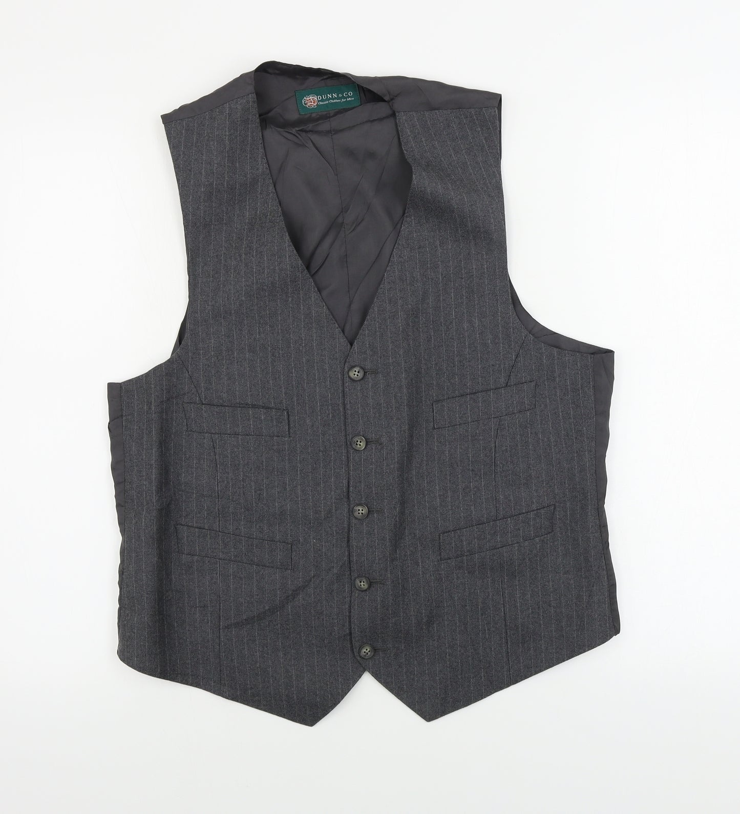 DUNN&CO  Womens Grey   Jacket Suit Waistcoat Size 40