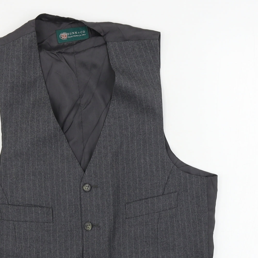 DUNN&CO  Womens Grey   Jacket Suit Waistcoat Size 40