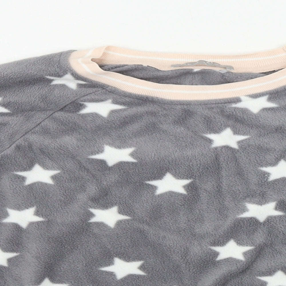 New Look  Womens Grey   Pullover Jumper Size 8  - star pattern