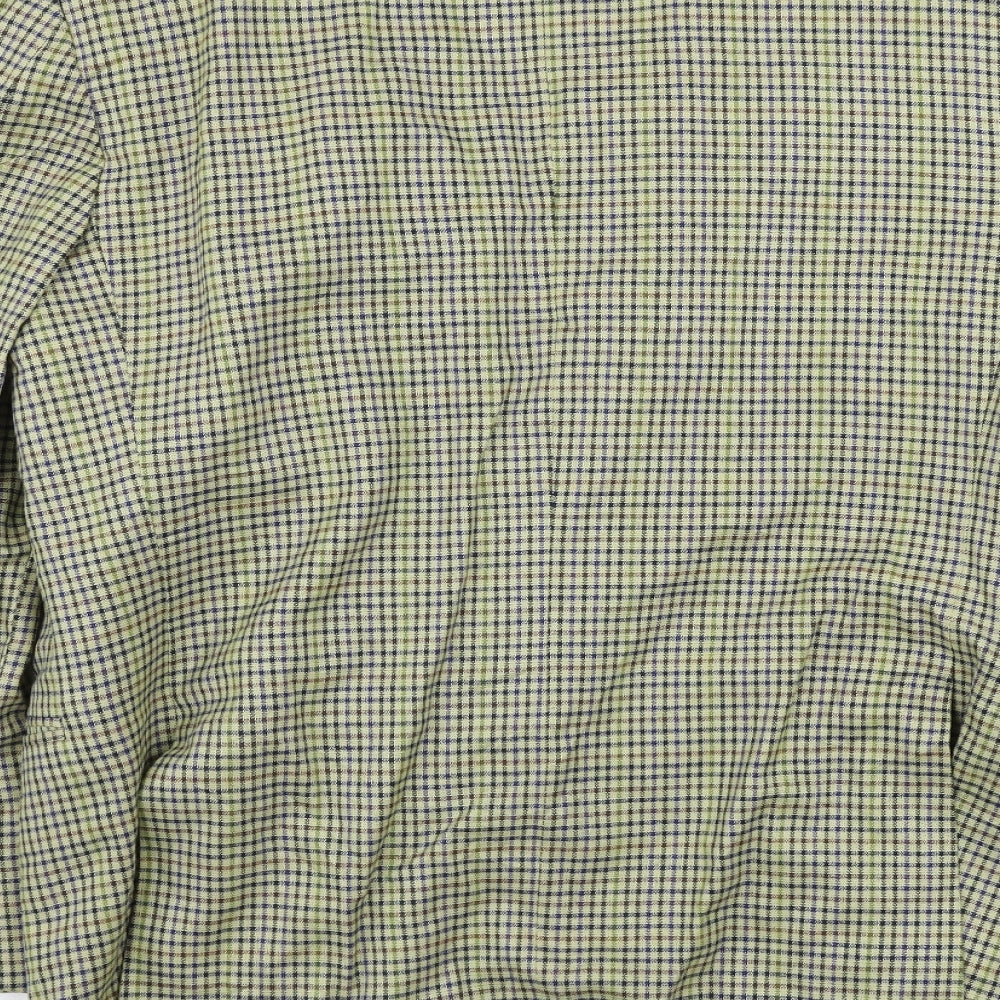 Brooke Taverner    Mens Beige Check  Jacket Blazer Size 37