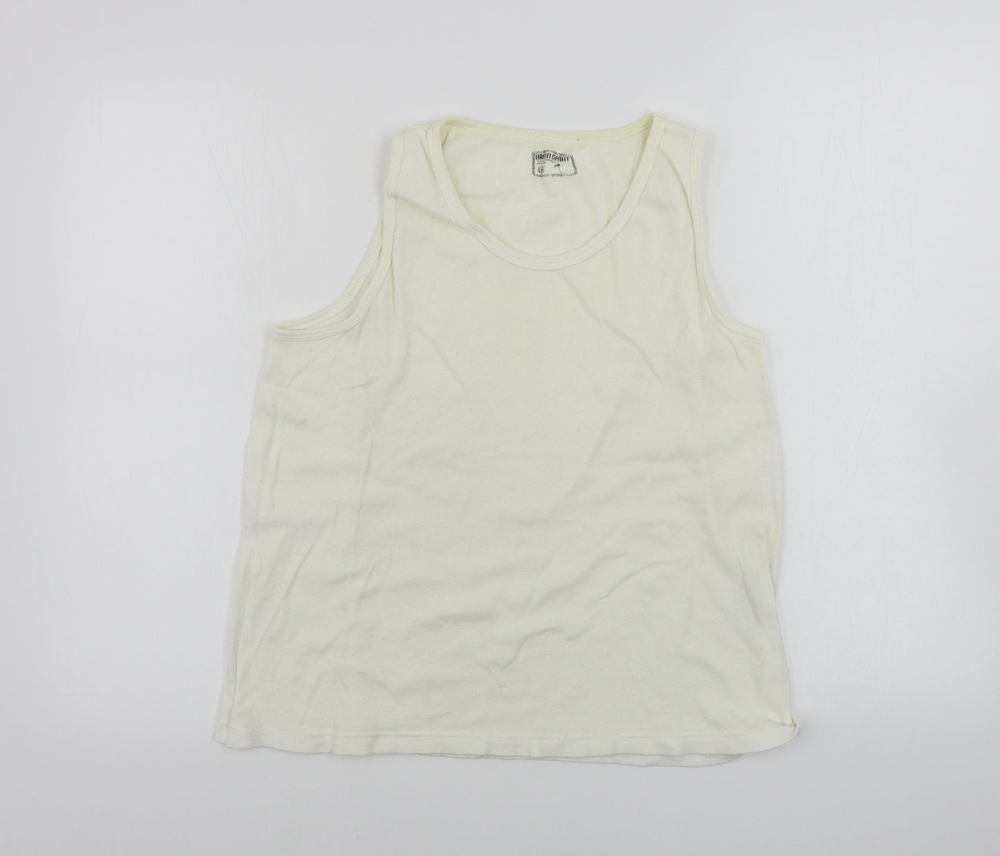 UrbanSpirit  Womens Beige   Basic Tank Size M