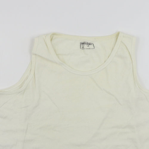 UrbanSpirit  Womens Beige   Basic Tank Size M