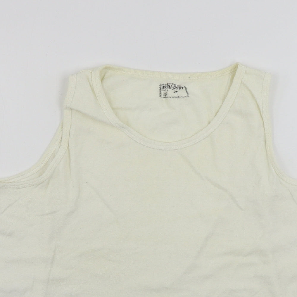 UrbanSpirit  Womens Beige   Basic Tank Size M