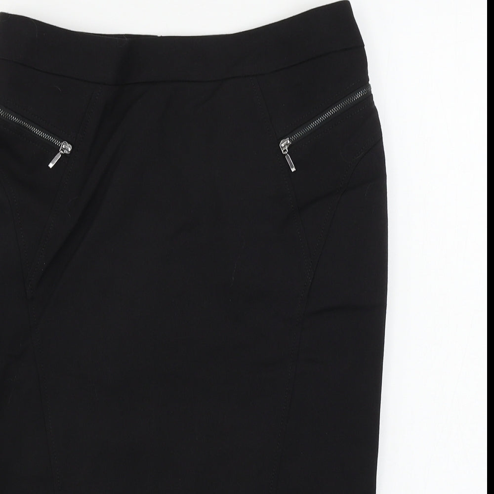 Wallis  Womens Black   Bandage Skirt Size 10