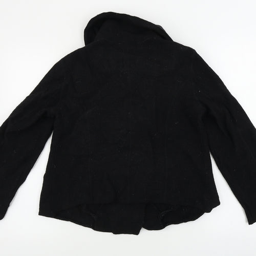 light  Womens Black   Jacket Coat Size S