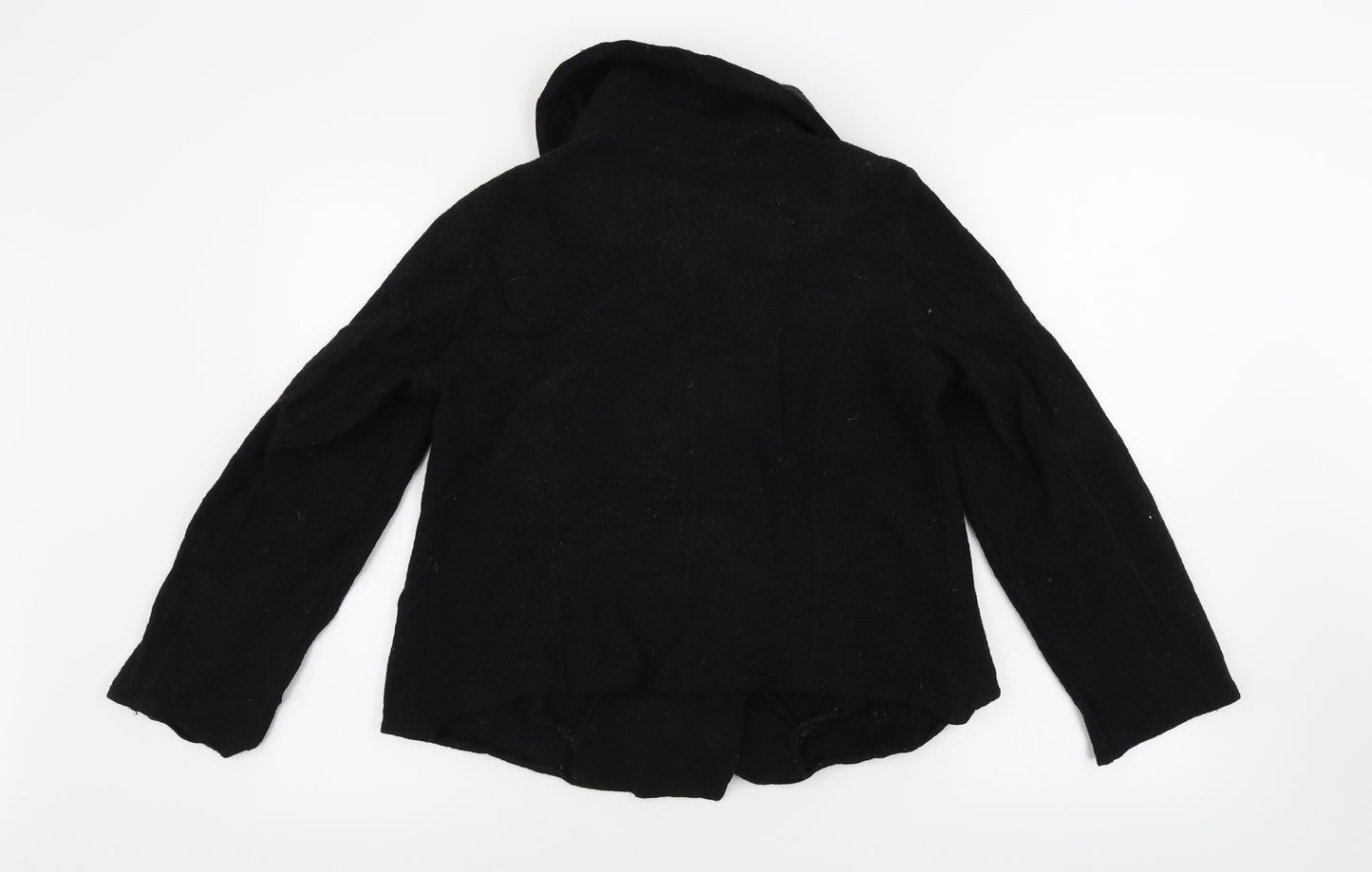 light  Womens Black   Jacket Coat Size S
