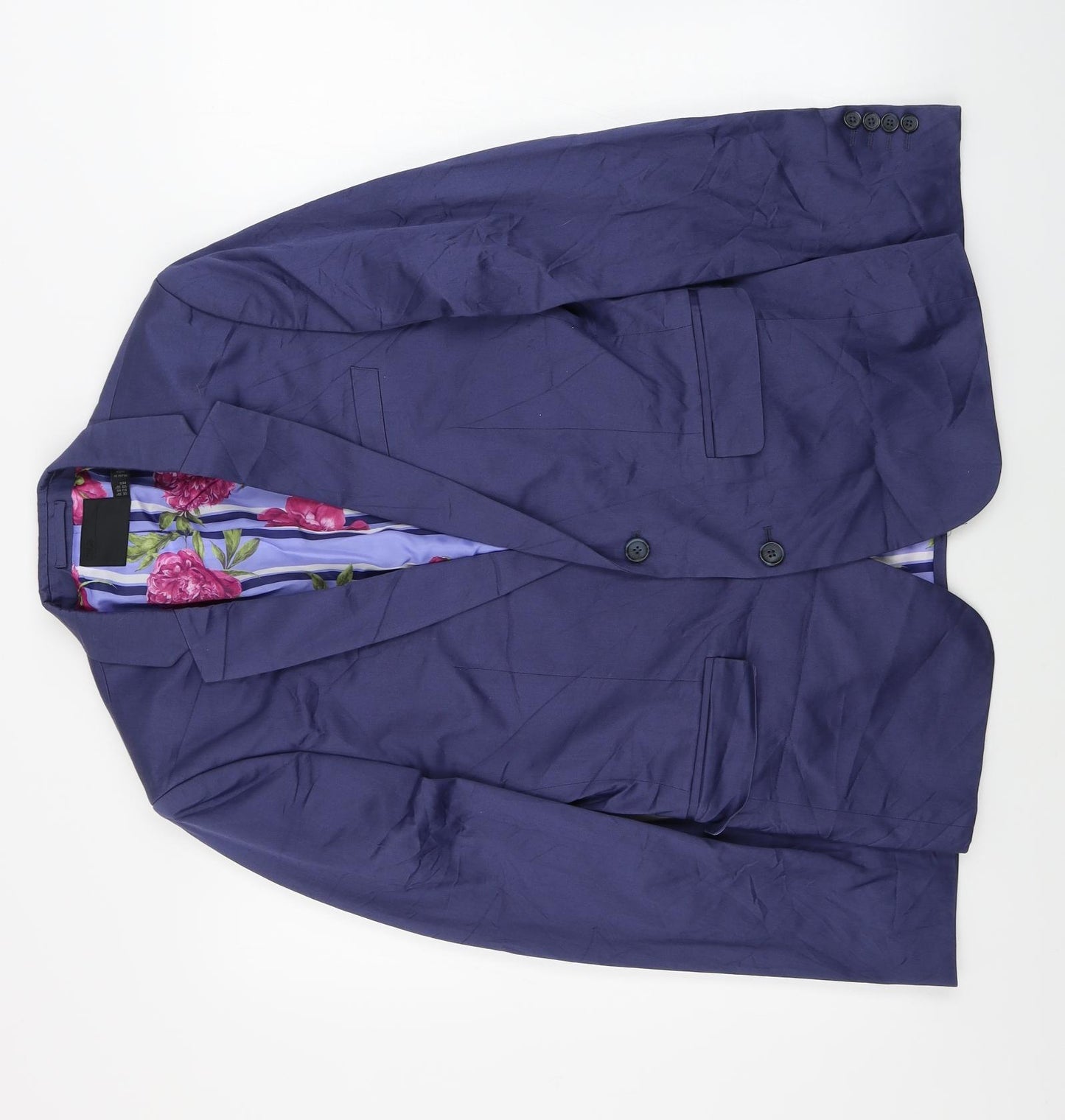 ASOS  Mens Blue   Jacket Blazer Size 38