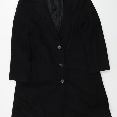 BHS  Womens Black   Jacket Coat Size 12