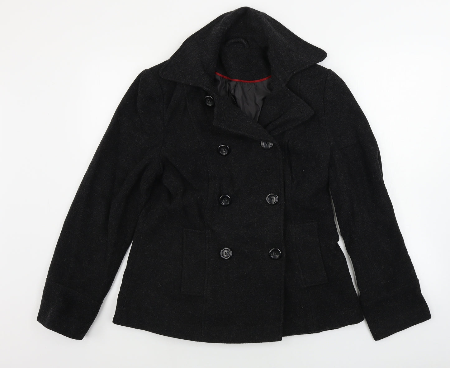 F&F  Womens Black   Jacket Coat Size 14