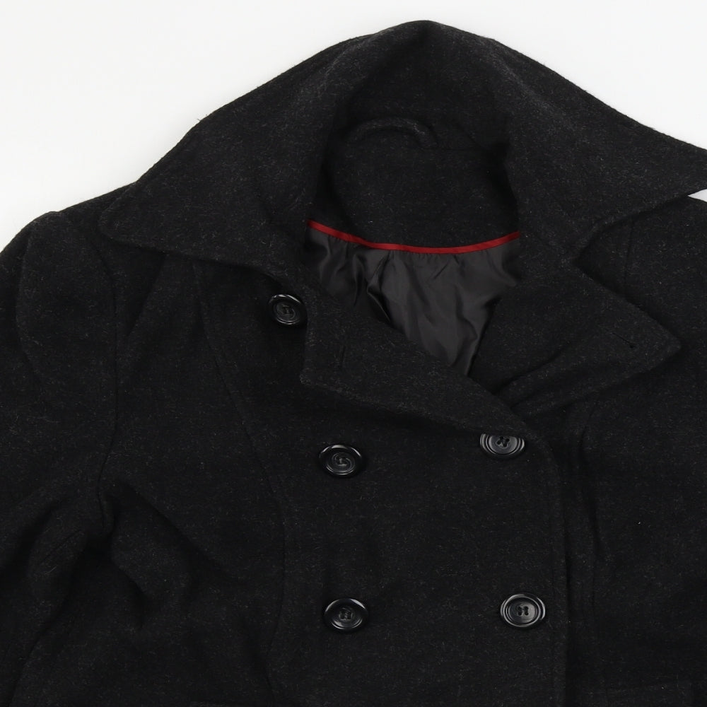 F&F  Womens Black   Jacket Coat Size 14