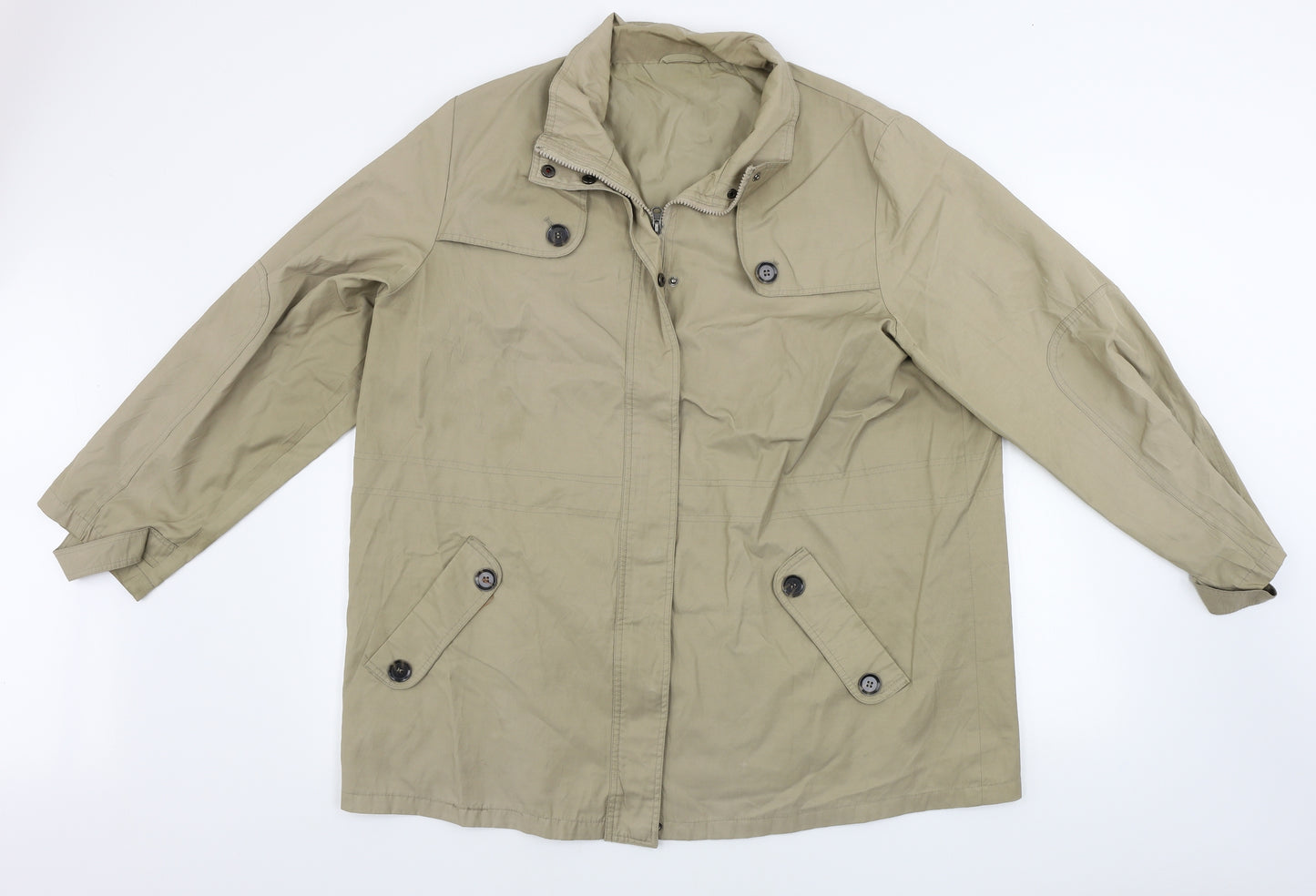 being casual   Womens Beige   Jacket Coat Size 20