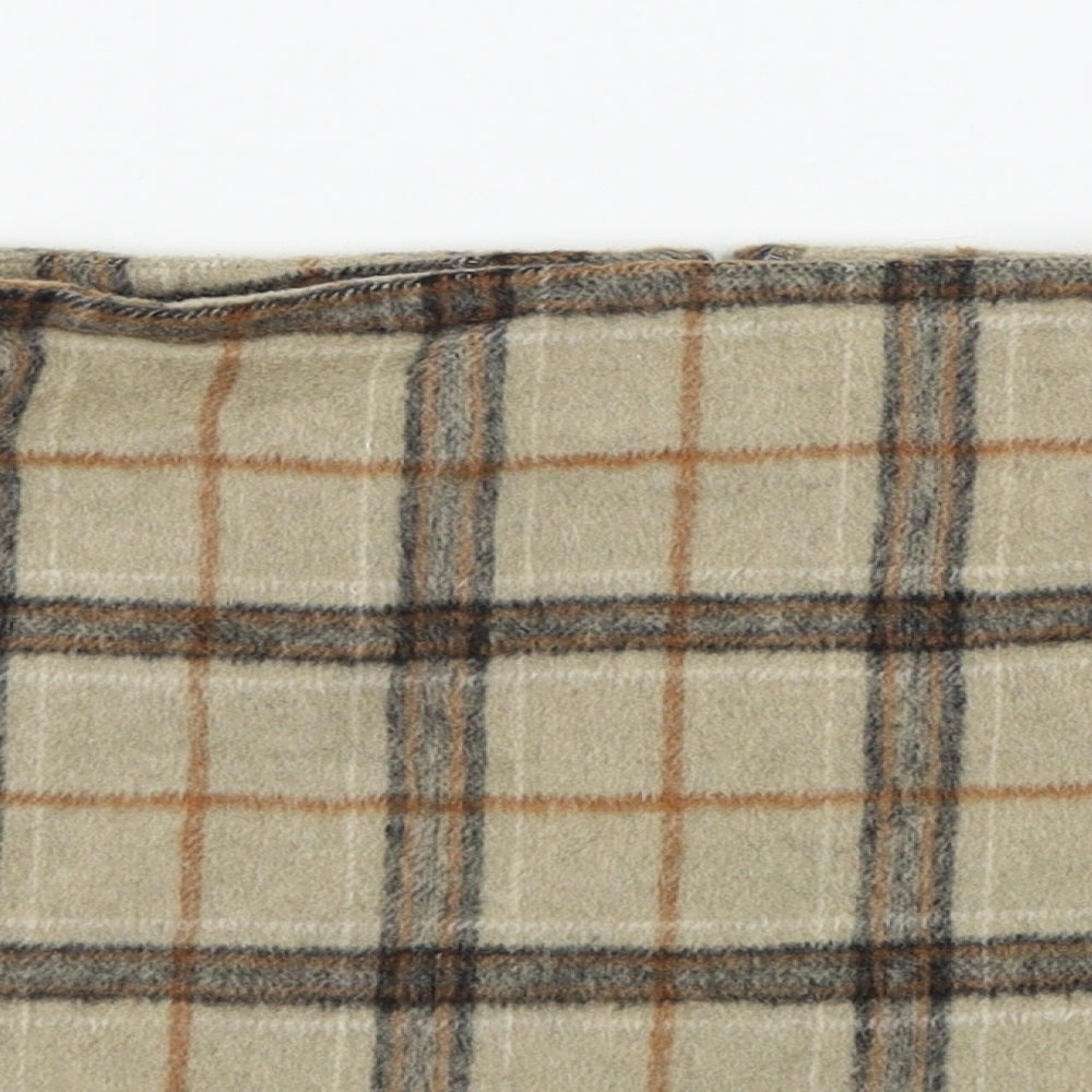 Primark  Womens Beige Check  A-Line Skirt Size 10