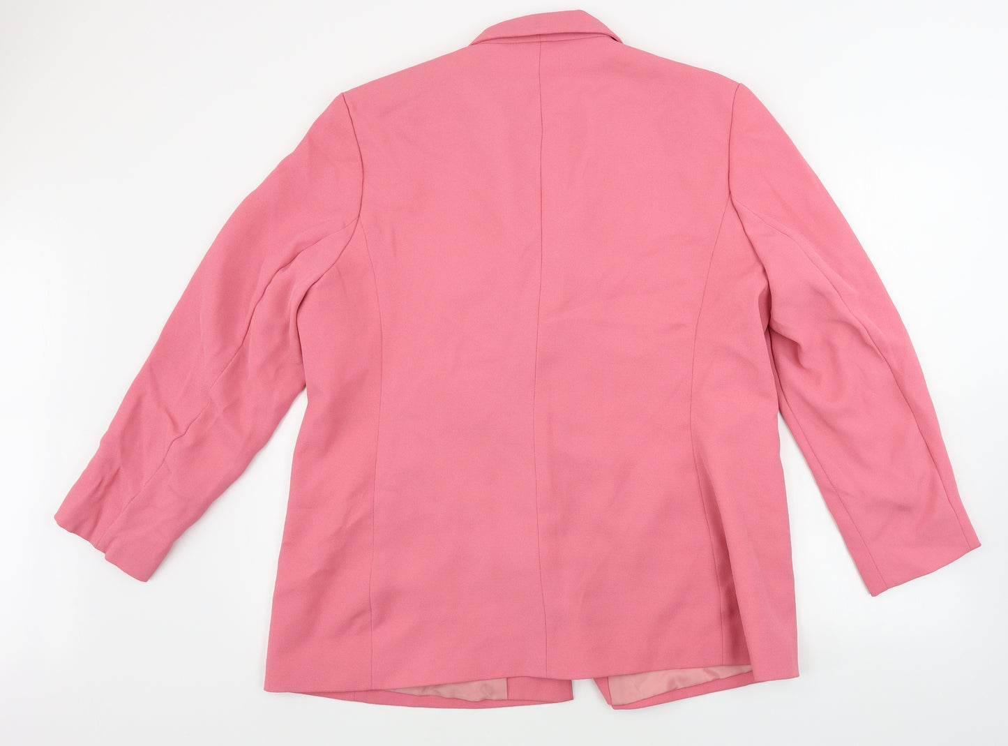 Bonmarché  Womens Pink Floral  Jacket Blazer Size 20