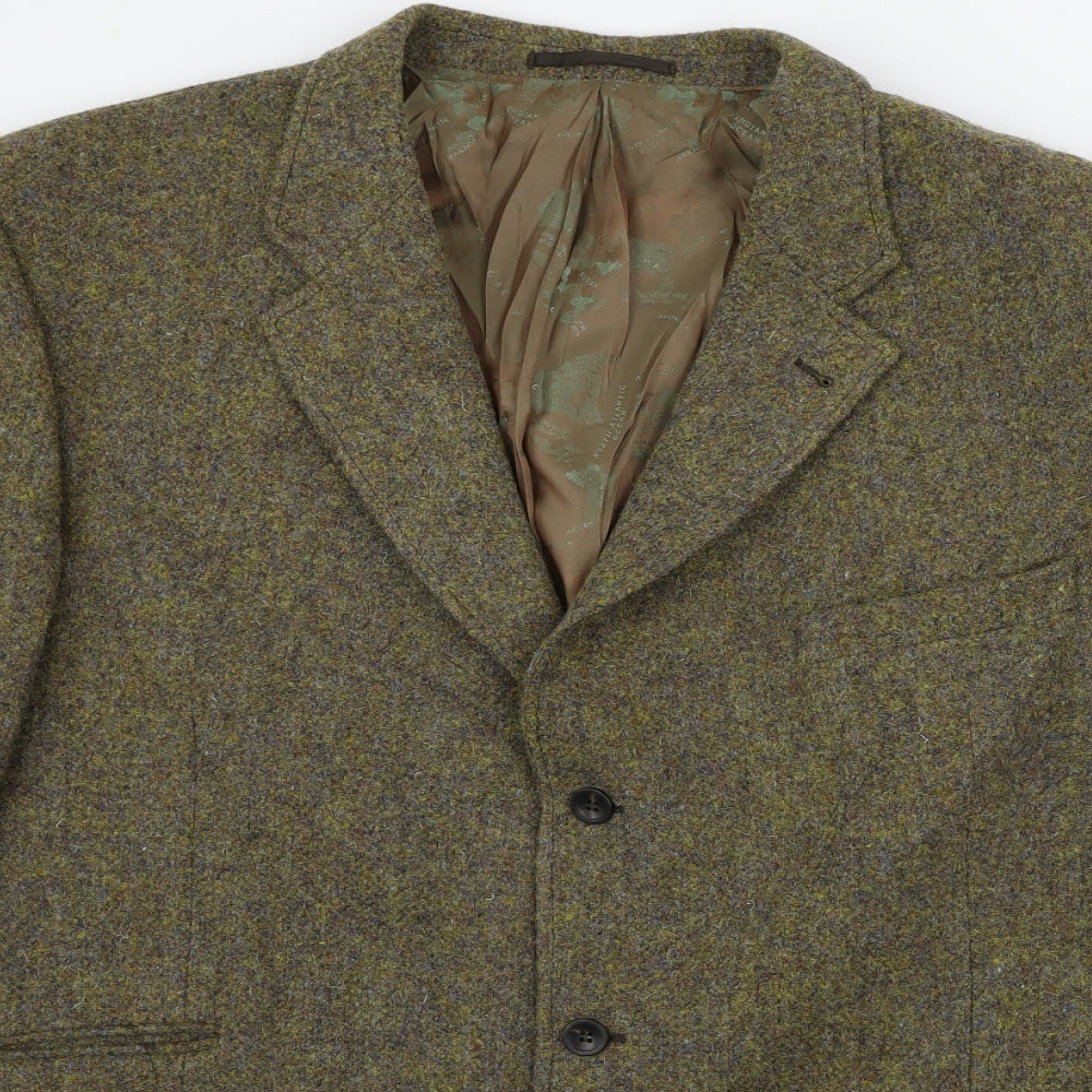 hassis tweed Mens Brown   Jacket Blazer Size 54