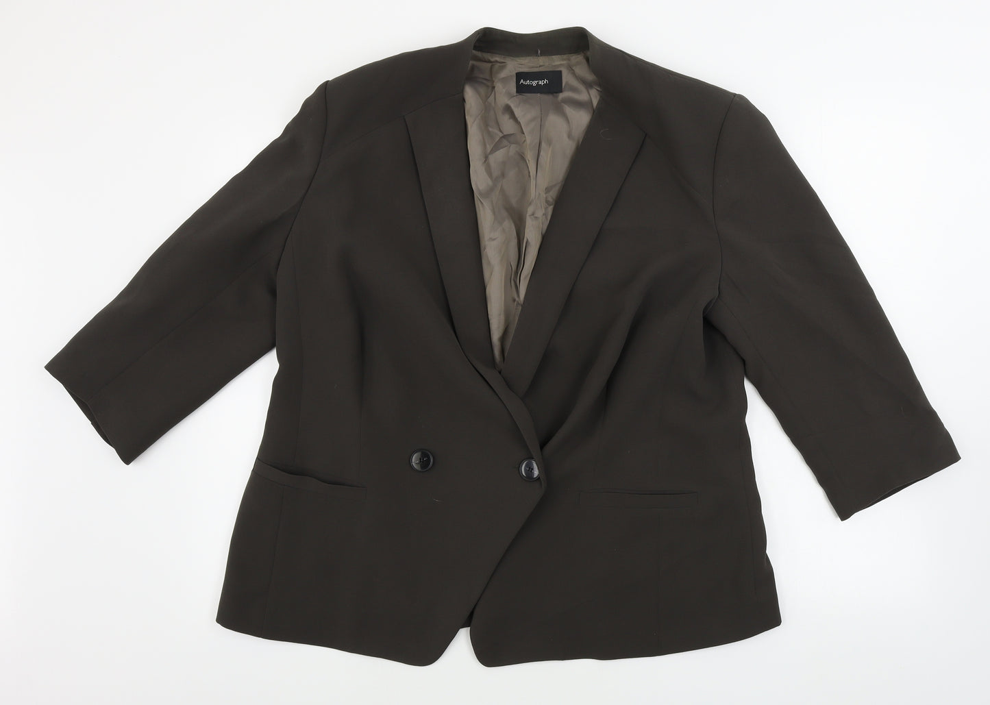 Autograph  Womens Grey   Jacket Blazer Size 18
