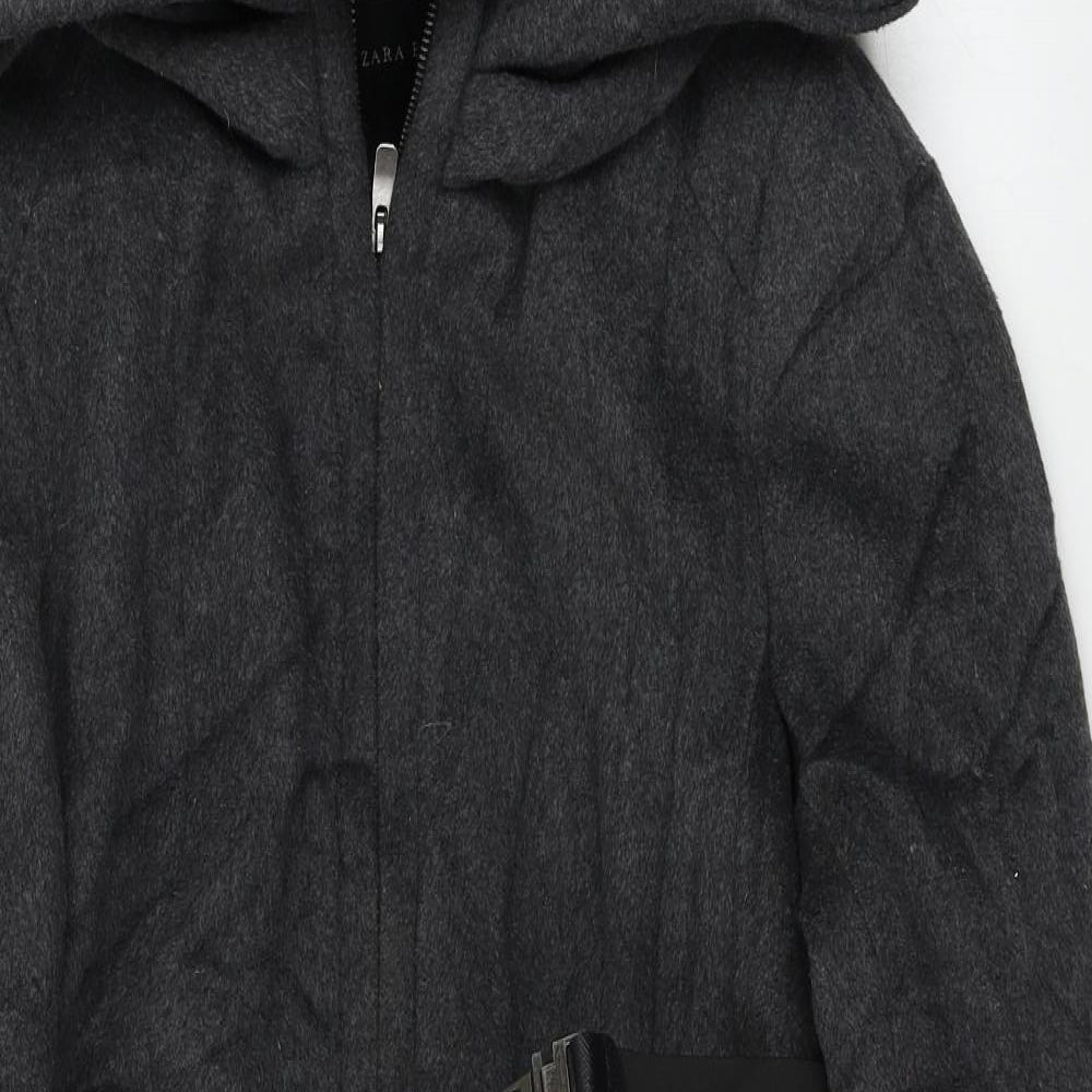 Zara  Mens Grey   Jacket Coat Size 2XL