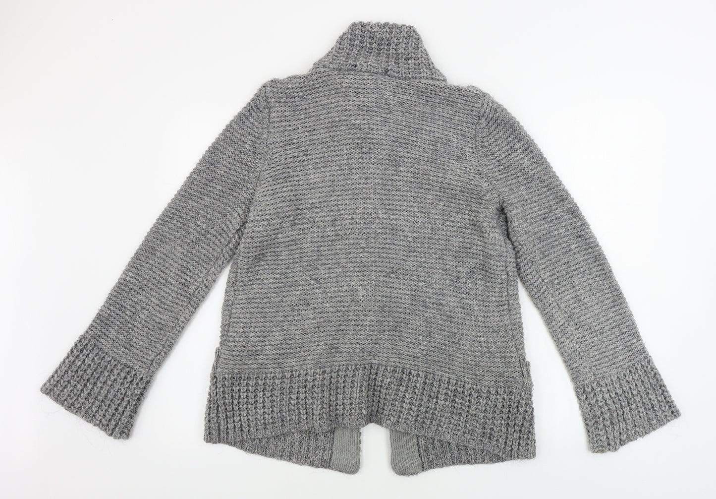 Marks and Spencer  Womens Grey   Cardigan Jumper Size 14
