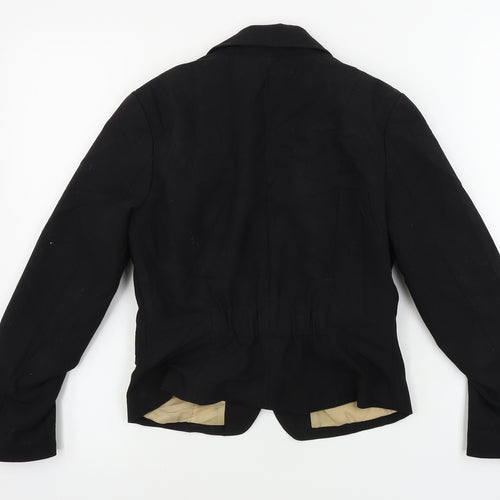 H&M  Womens Black   Jacket Blazer Size 8