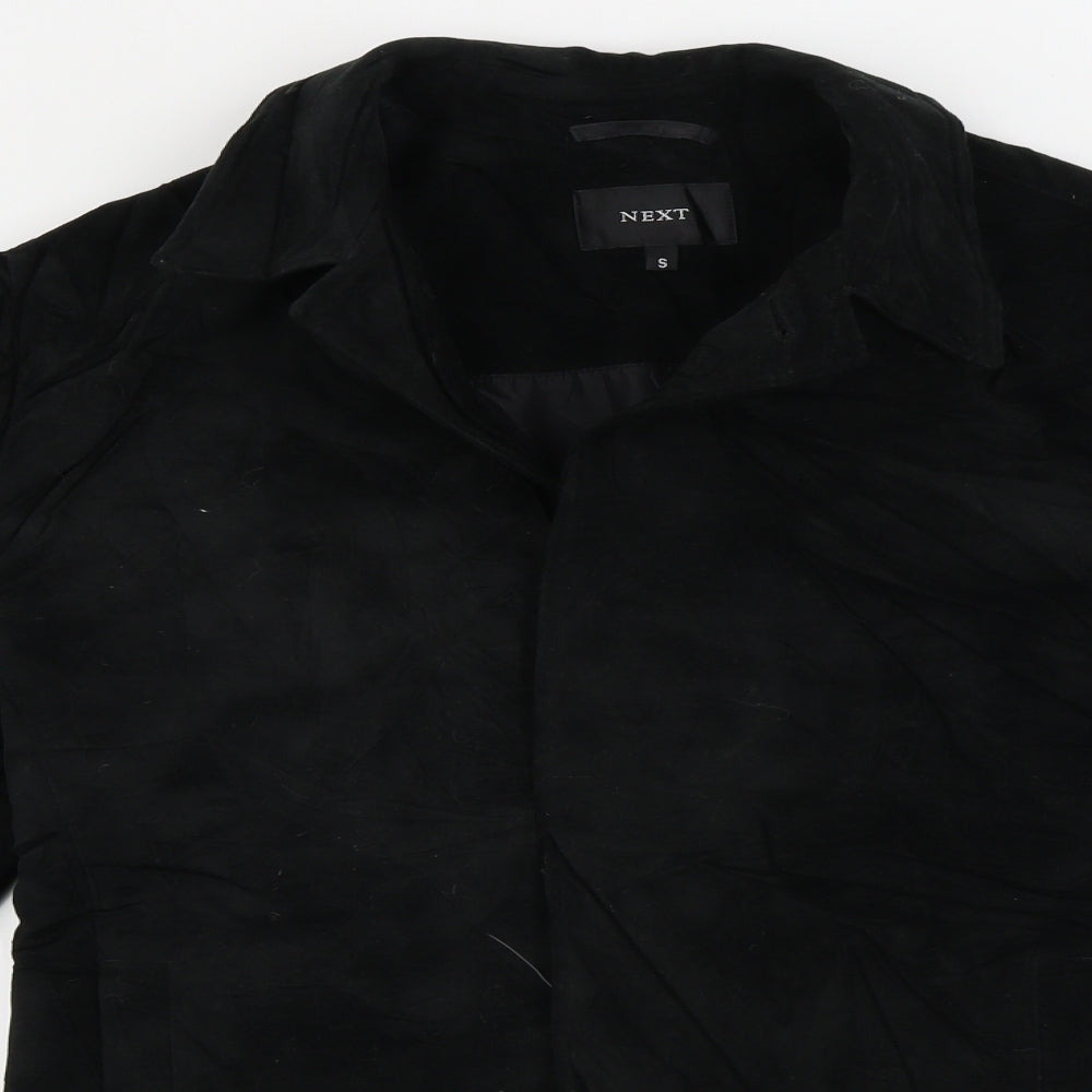 NEXT Mens Black   Jacket Coat Size S