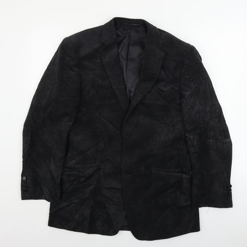 Preworn Mens Black   Jacket Blazer Size 40