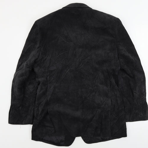 Preworn Mens Black   Jacket Blazer Size 40