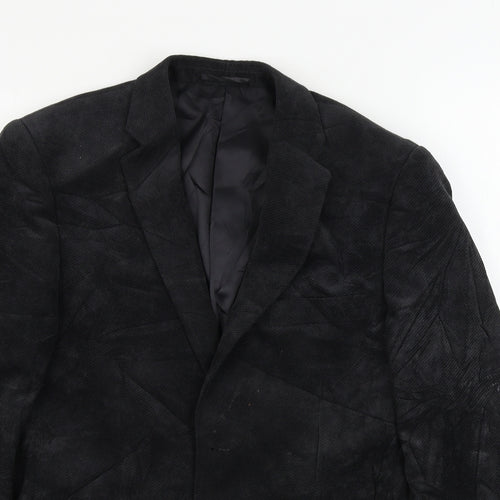 Preworn Mens Black   Jacket Blazer Size 40
