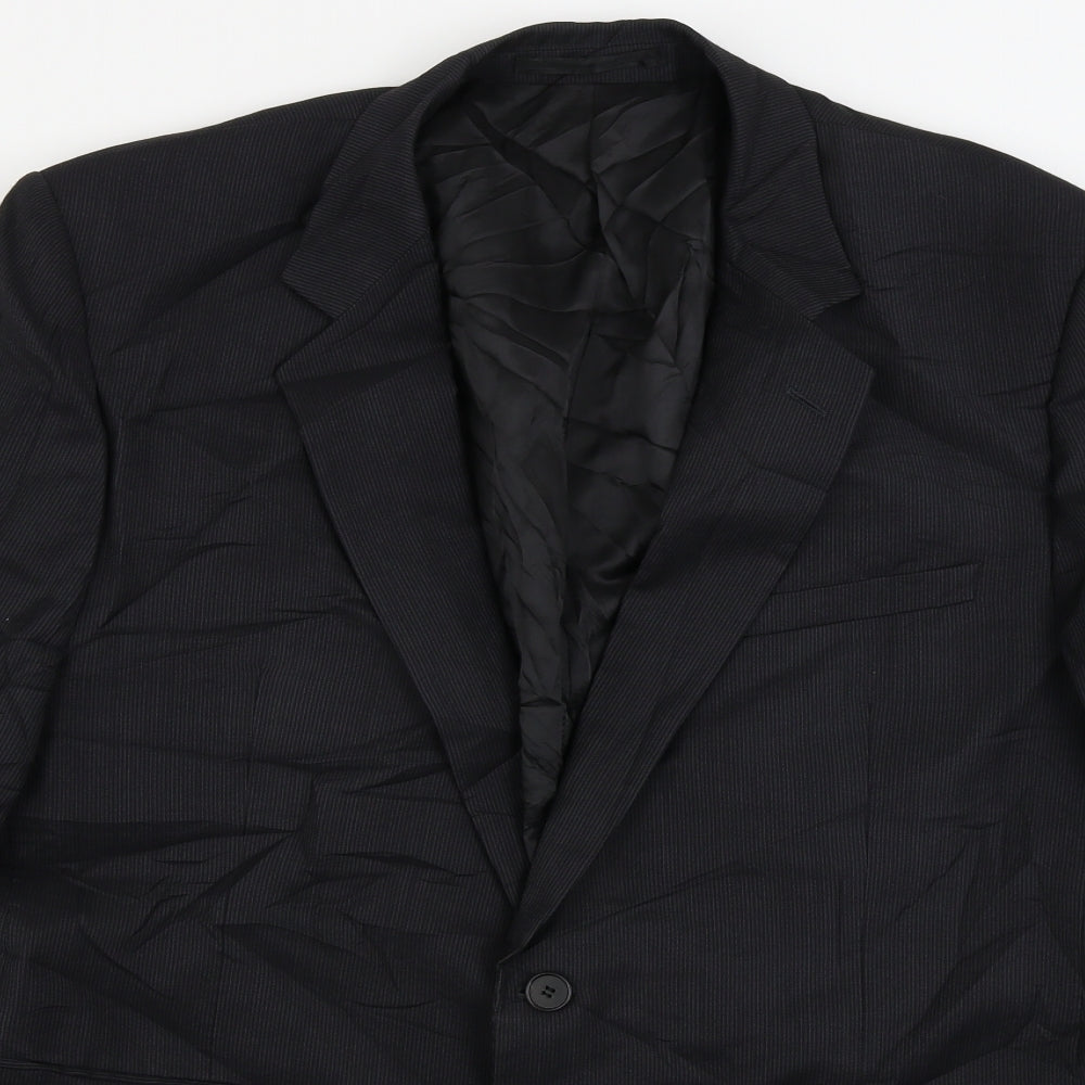 Marks and Spencer  Mens Black   Jacket Blazer Size 44