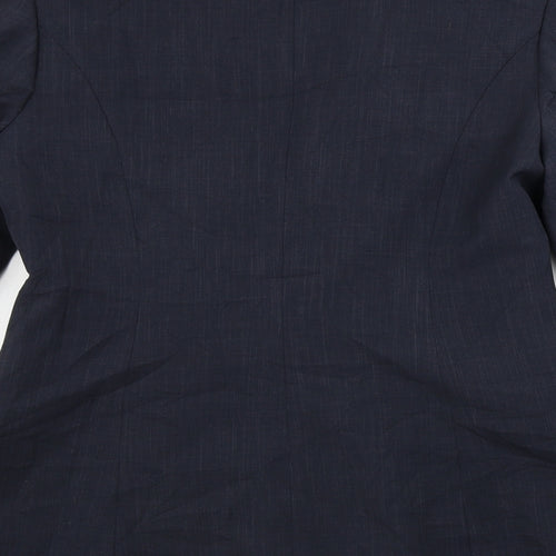 Dunes Store  Womens Blue   Jacket Blazer Size 12