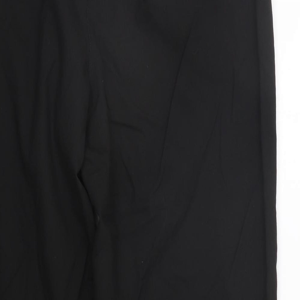 Marks and Spencer Womens Black   Trousers  Size 16 L25 in