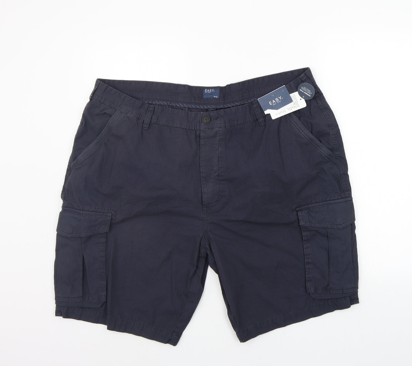 Matalan Mens Blue   Chino Shorts Size 42 in