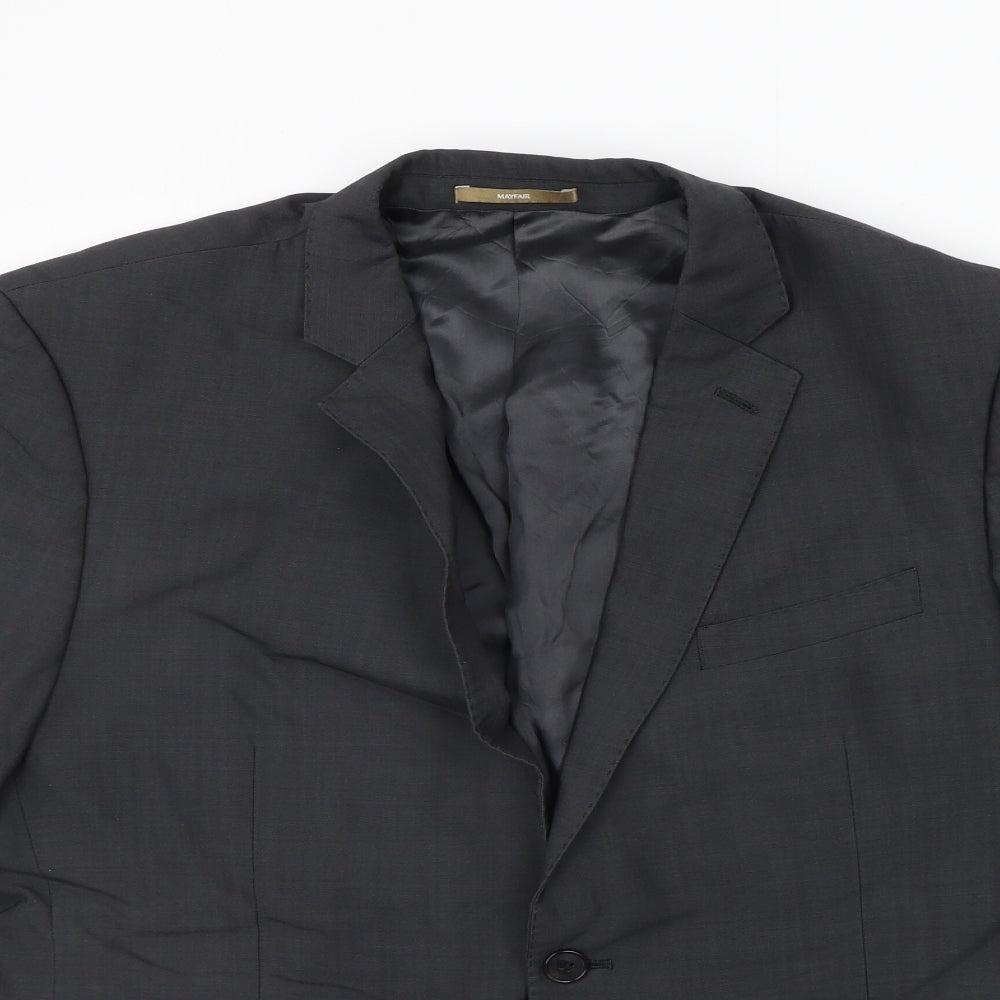 Richard Jones Mens Grey   Jacket Blazer Size S