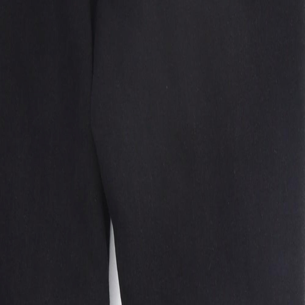 Missguided Womens Black   Straight Jeans Size 14 L26 in