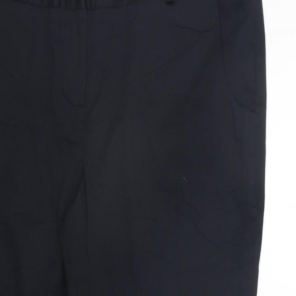 mk Womens Black   Trousers  Size 14 L22 in