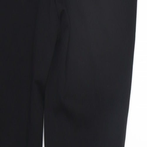 TU Womens Black   Trousers  Size 12 L22 in - Elasticated Waist