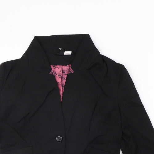 Divided Womens Black   Jacket Blazer Size 10