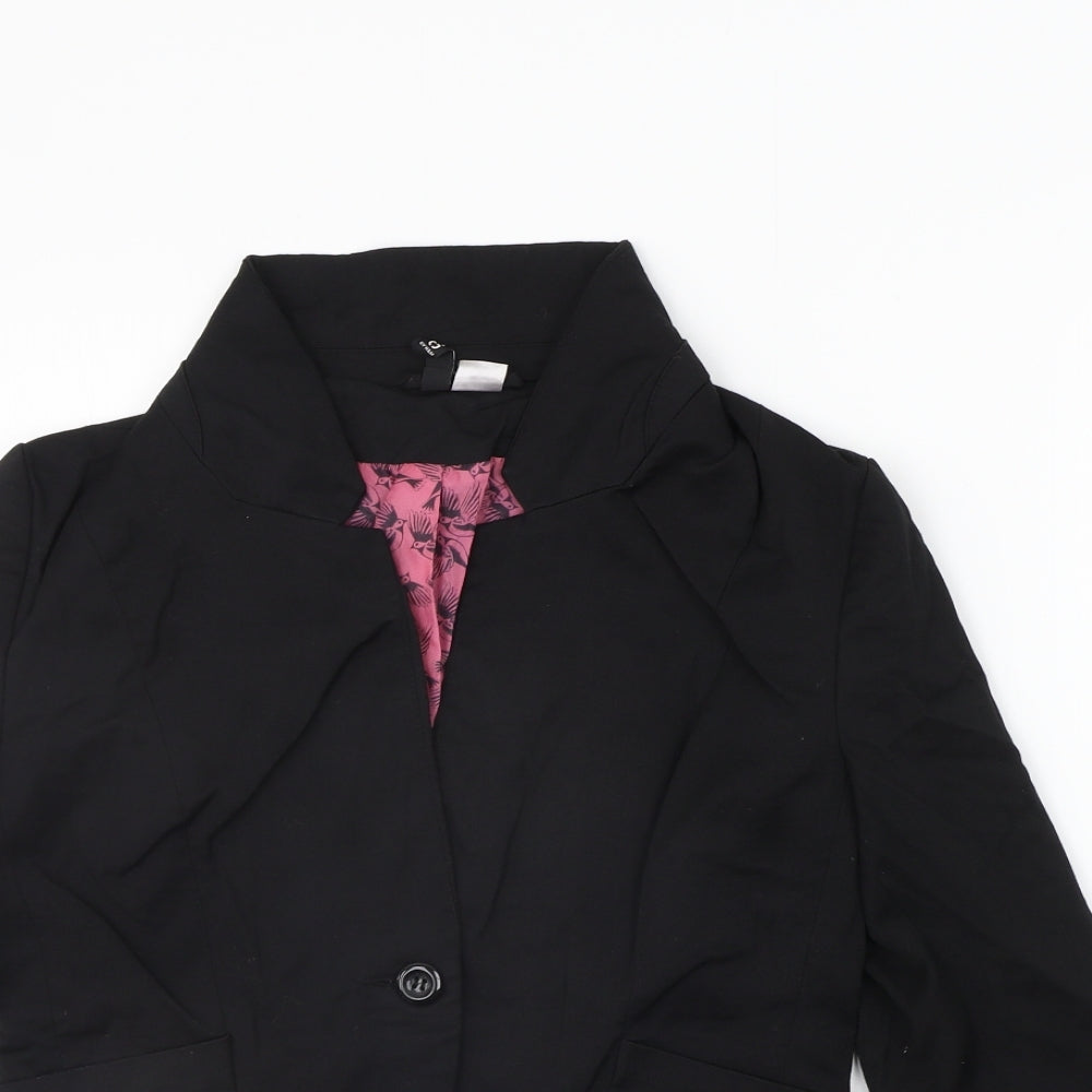 Divided Womens Black   Jacket Blazer Size 10