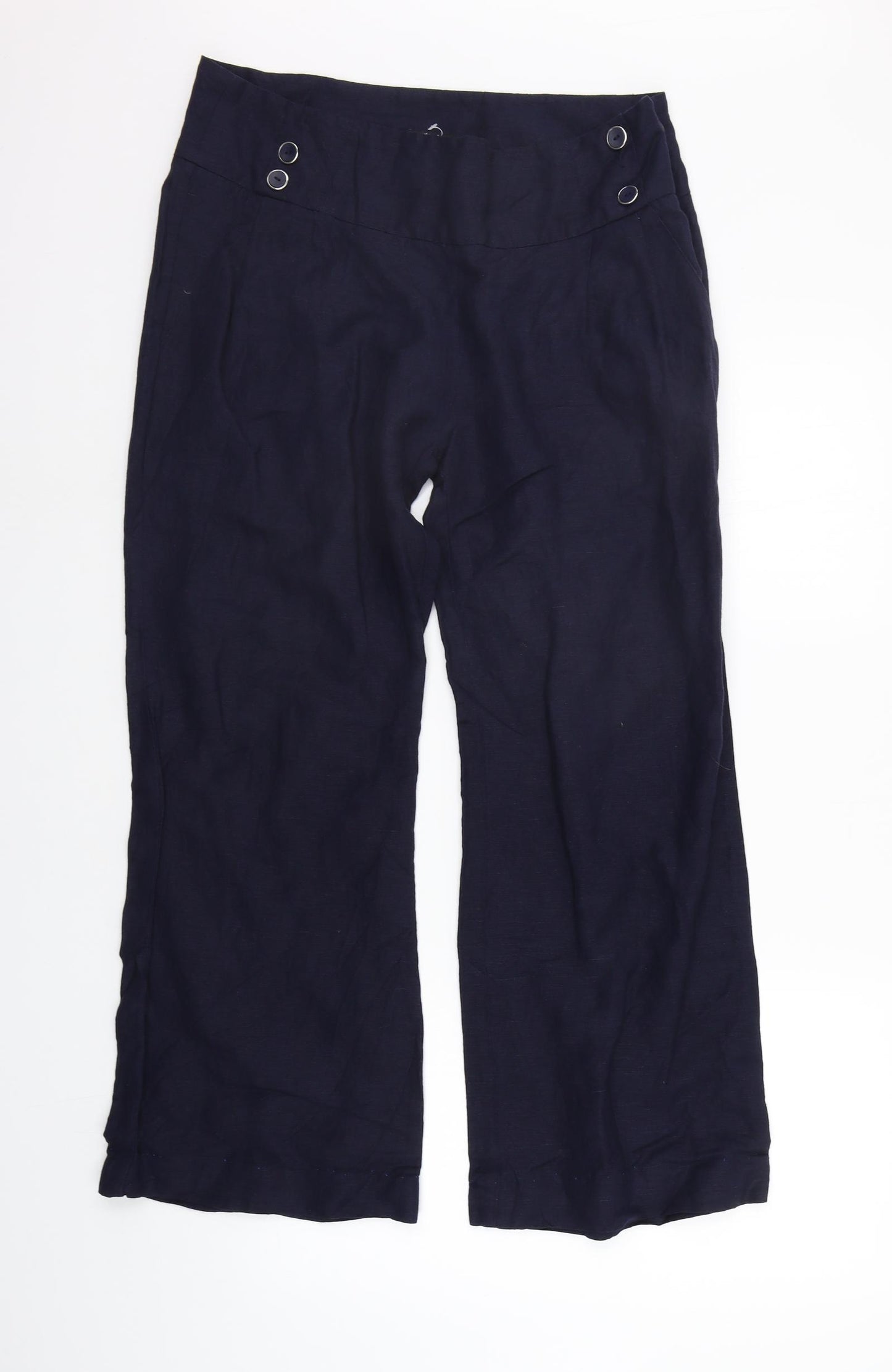 Redoute  Womens Blue   Trousers  Size 14 L25 in