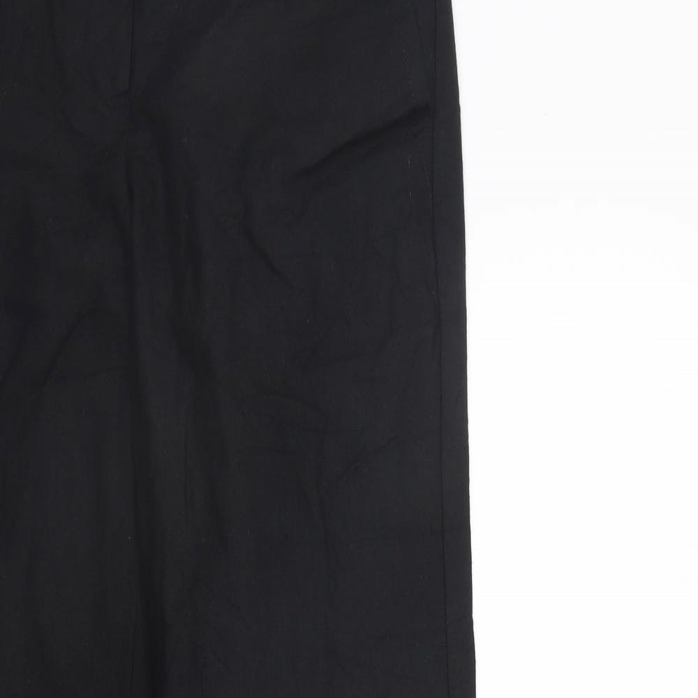 NEXT Womens Black   Trousers  Size 8 L31 in