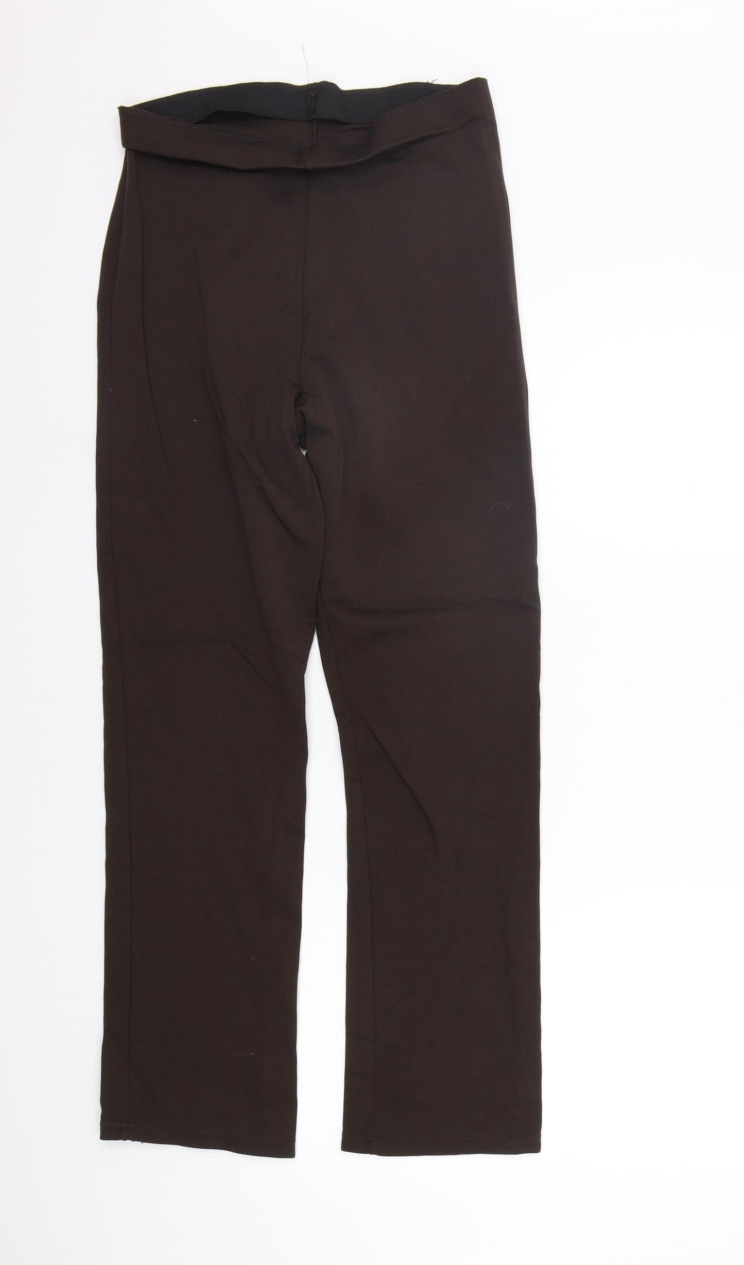 George Womens Brown   Jegging Trousers Size 14 L28 in - Elasticated Waist