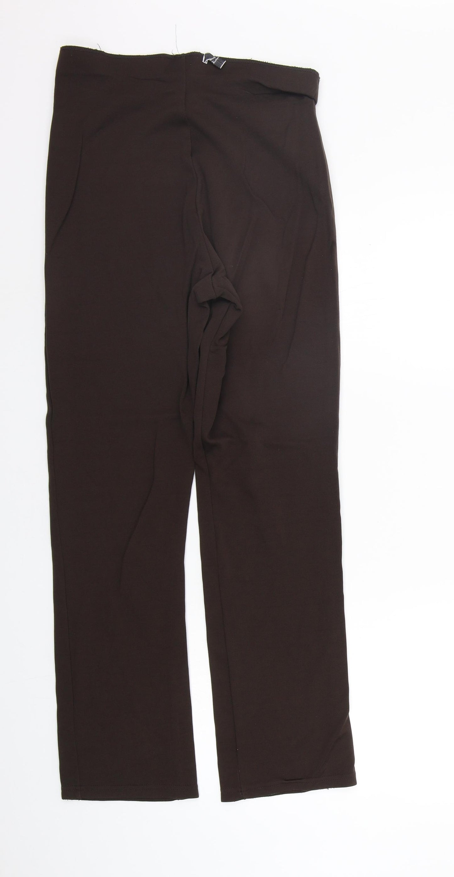 George Womens Brown   Jegging Trousers Size 14 L28 in - Elasticated Waist