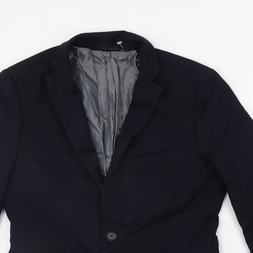 Topman Womens Blue   Jacket Suit Jacket Size 8