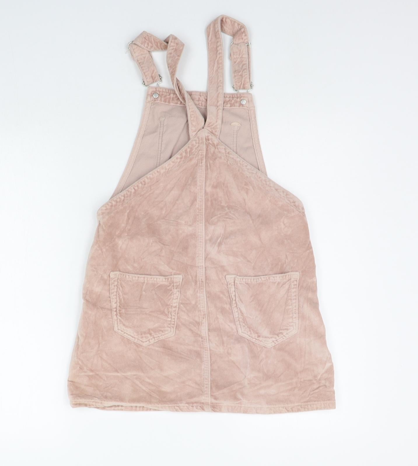 Topshop Womens Pink   Dungaree One-Piece Size 6