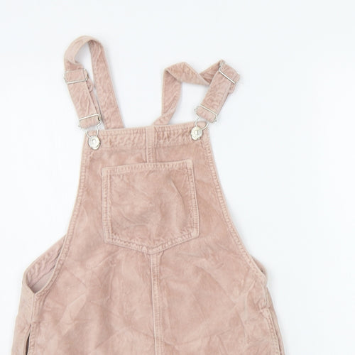 Topshop Womens Pink   Dungaree One-Piece Size 6