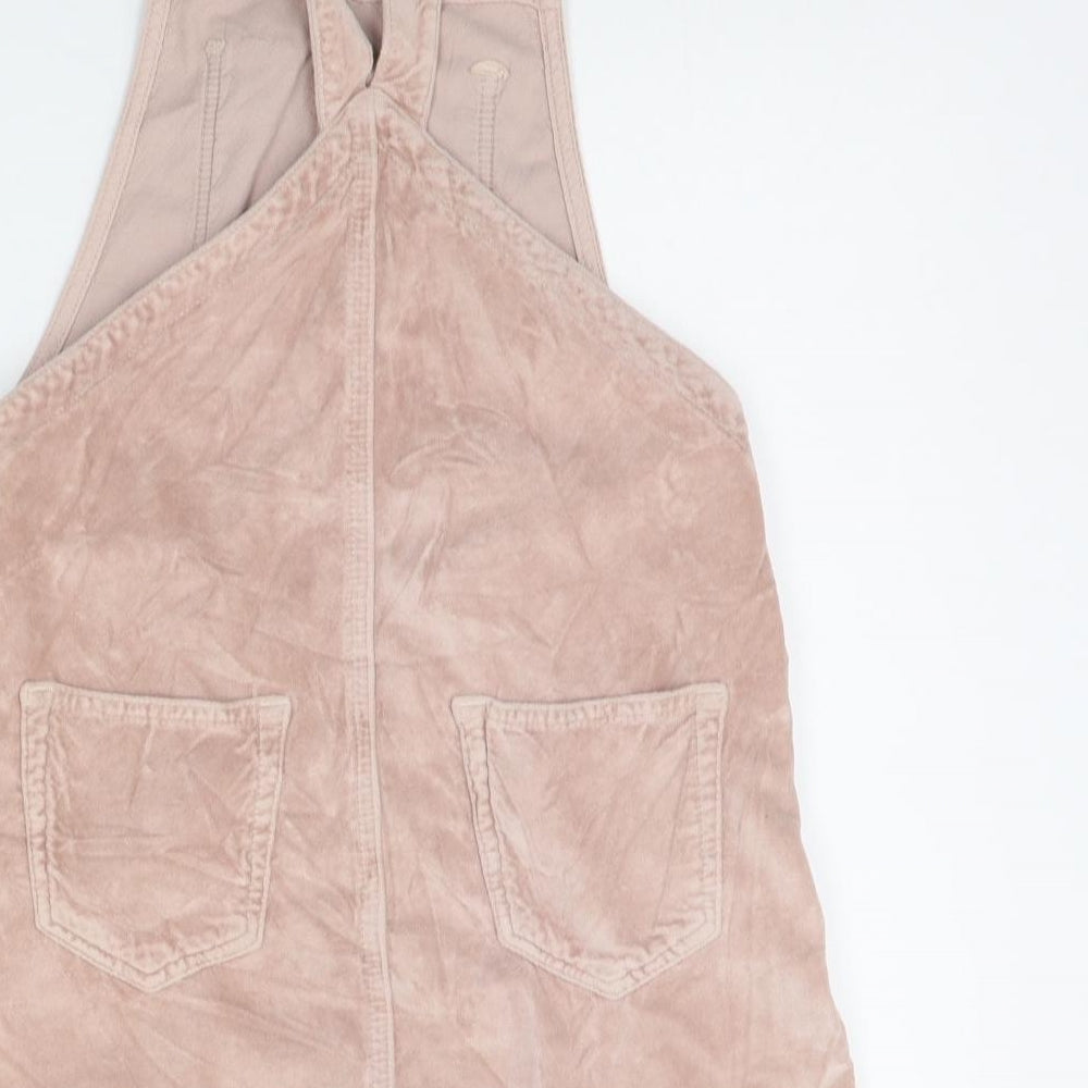 Topshop Womens Pink   Dungaree One-Piece Size 6