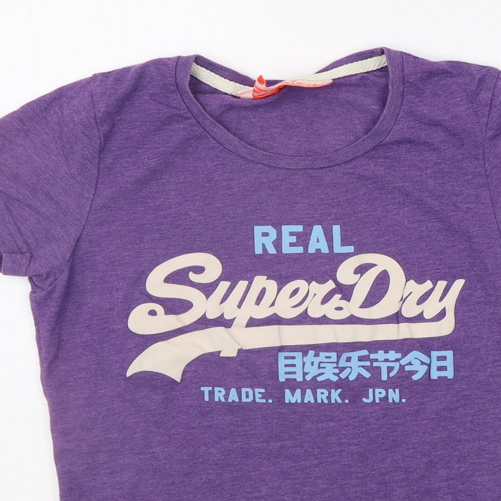 Superdry Womens Pink   Basic T-Shirt Size M