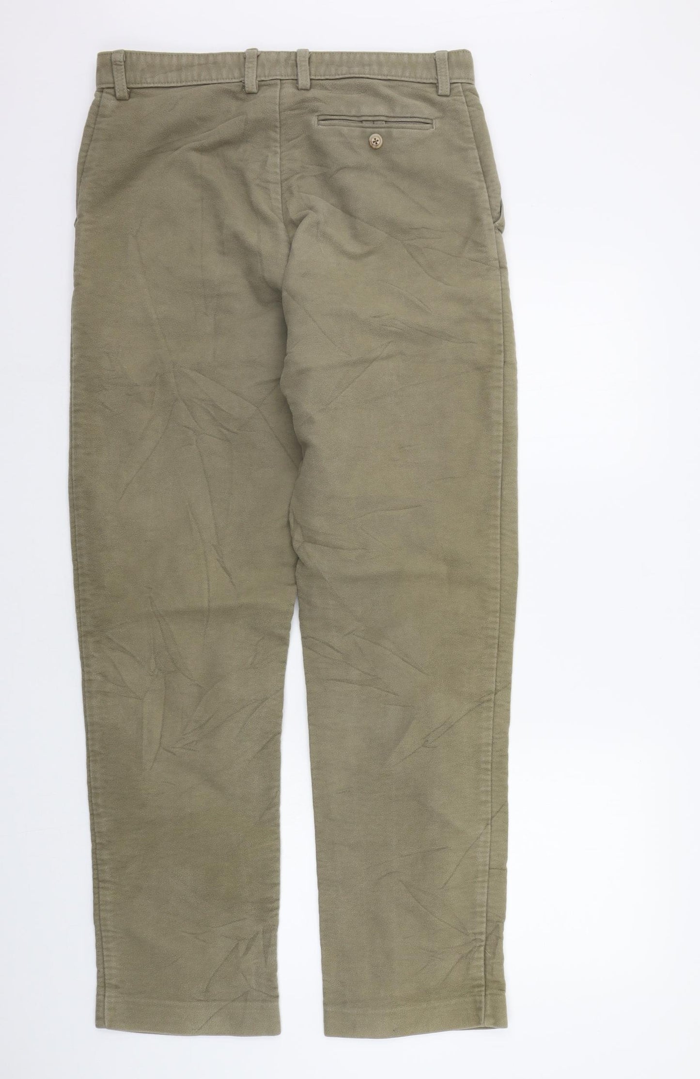 Preworn Mens Green   Trousers  Size 34 in L31 in