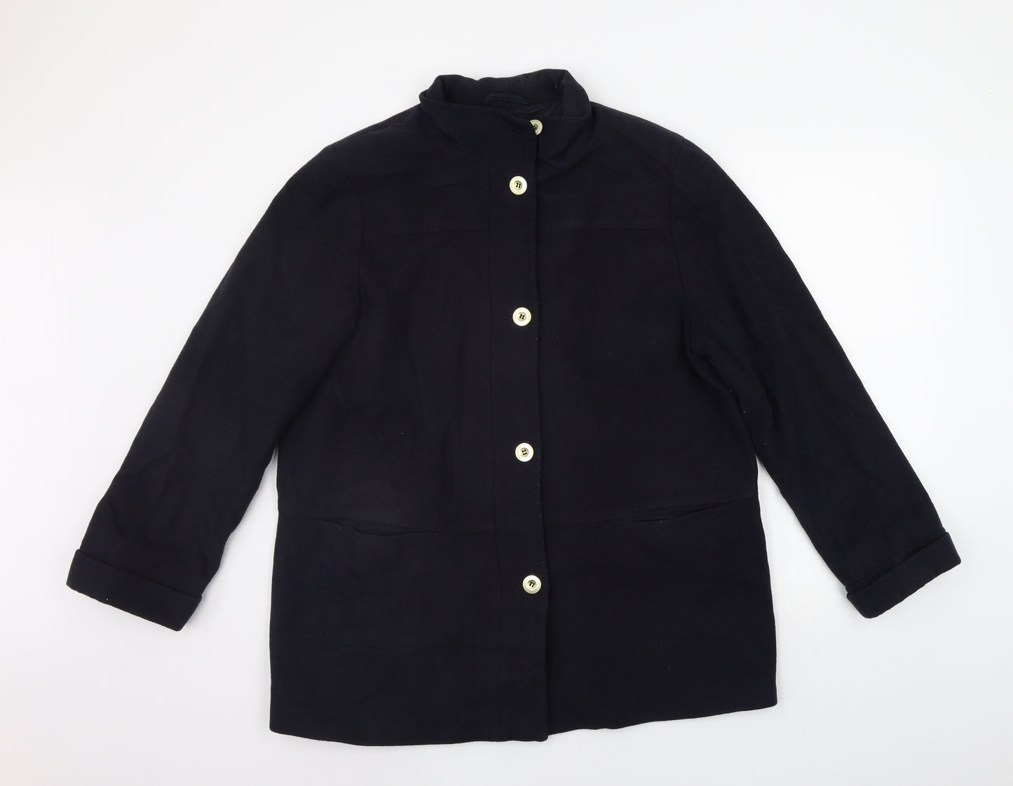 Marks and Spencer Mens Blue   Jacket Coat Size XL