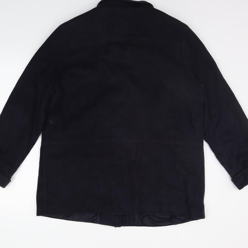 Marks and Spencer Mens Blue   Jacket Coat Size XL
